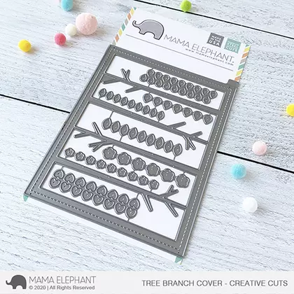 Mama Elephant - Tree Branch Cover - Creative Cuts